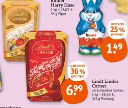 tegut Lindt lindt lindor cornet Angebot