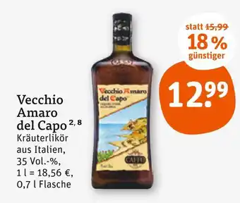 tegut Vecchio amaro del capo vecchio amaro del capo Angebot