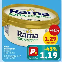 PENNY Rama brotaufstrich Angebot