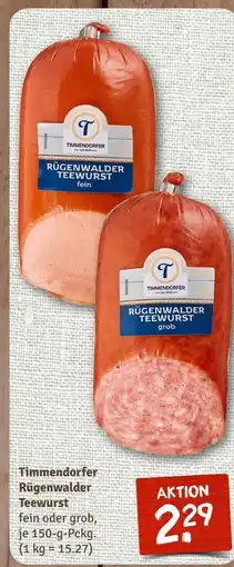 nahkauf Timmendorfer rügenwalder teewurst Angebot