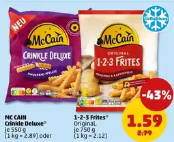 PENNY Mccain crinkle deluxe und 1-2-3 frites Angebot