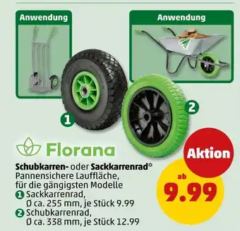 PENNY Florana schubkarren- oder sackkarrenrad Angebot