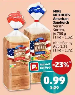 PENNY Mike mitchell's american sandwich Angebot