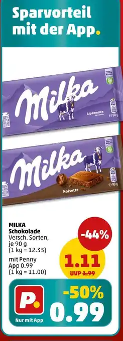 PENNY Milka schokolade Angebot