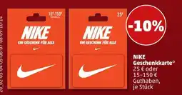 PENNY Nike geschenkkarte Angebot