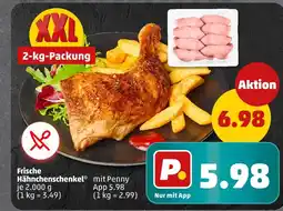 PENNY Frische hähnchenschenkel Angebot