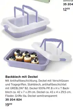 Tchibo Backblech mit deckel Angebot