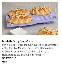 Tchibo Mini-hefezopfbackform Angebot