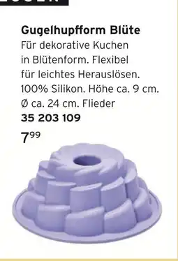 Tchibo Gugelhupfform blüte Angebot