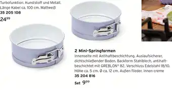 Tchibo 2 mini-springformen Angebot