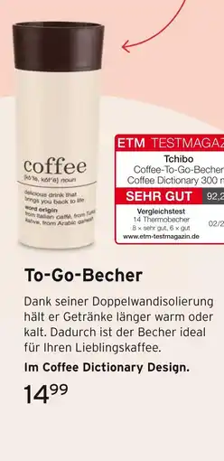 Tchibo To-go-becher Angebot