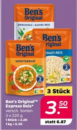 NETTO Ben's original express reis Angebot