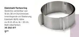 Tchibo Edelstahl-tortenring Angebot