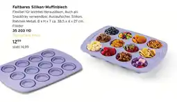 Tchibo Faltbares silikon-muffinblech Angebot