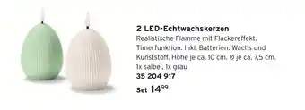 Tchibo Led-echtwachskerzen Angebot