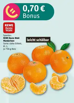 REWE Rewe beste wahl mandarinen Angebot