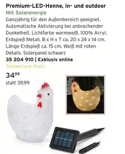 Tchibo Tchibo premium-led-henne, in- und outdoor Angebot