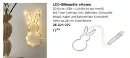 Tchibo Led led-silhouette hase Angebot