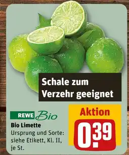 REWE Rewe bio bio limette Angebot