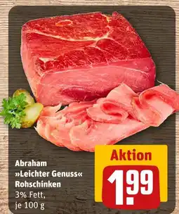 REWE Abraham leichter genuss rohschinken Angebot