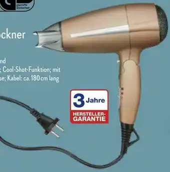 Aldi Nord Ionen-Haartrockner GT-HDIF-01 Angebot