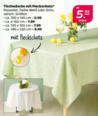 NETTO Tischwäsche mit fleckschutz Angebot