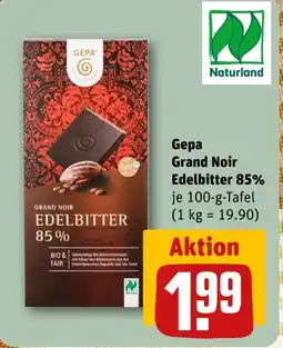 REWE Gepa grand noir edelbitter 85% Angebot