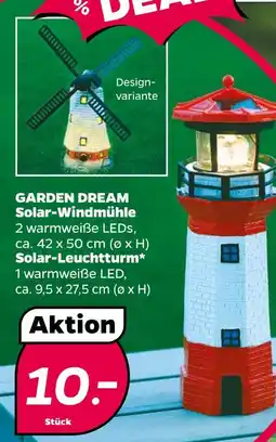 NETTO Solar-windmühle oder solar-leuchtturm Angebot