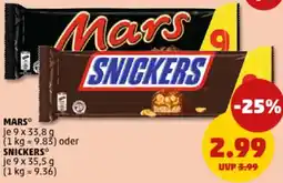 PENNY Mars oder Snickers Angebot