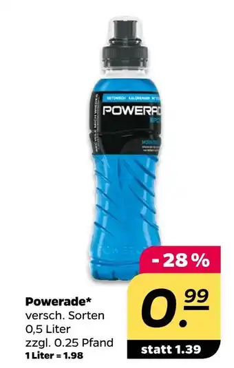 NETTO Powerade sportgetränke Angebot