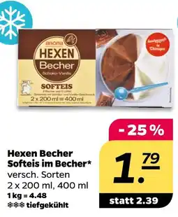 NETTO Anona hexen becher softeis im becher Angebot