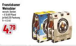 trinkgut Franziskaner weissbier Angebot