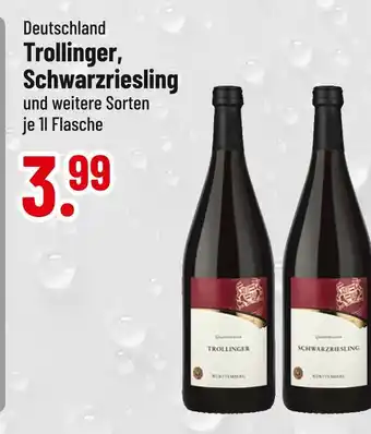 trinkgut Württemberg trollinger oder schwarzriesling Angebot