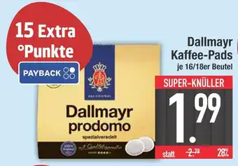 Edeka Dallmayr kaffee-pads Angebot