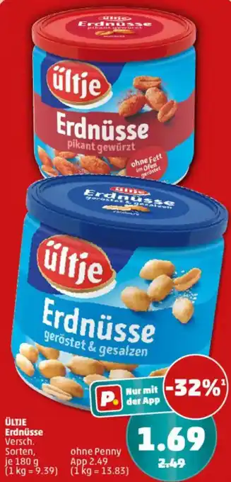 PENNY ÜLTJE Erdnüsse Angebot