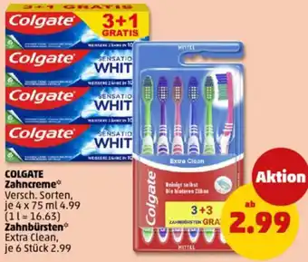 PENNY COLGATE Zahncreme oder Zahnbürsten Angebot