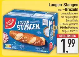 Edeka Gut&günstig laugen-stangen oder -brezein Angebot