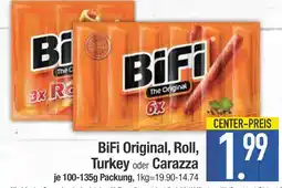 Edeka Bifi original, roll, turkey oder carazza Angebot