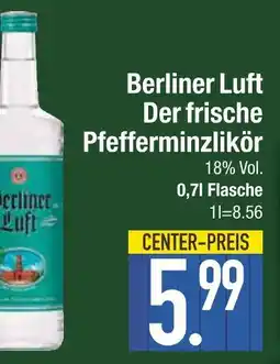 Edeka Berliner luft pfefferminzlikör Angebot