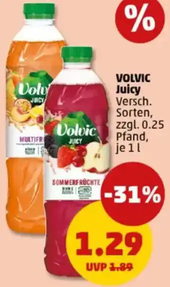 PENNY VOLVIC Juicy Angebot