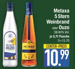 Edeka Metaxa 5 stern weinbrand oder ouzo Angebot