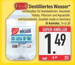 Edeka Destilliertes wasser Angebot