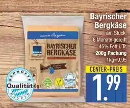 Edeka Bayrischer bergkäse Angebot