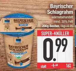 Edeka Bayrischer schlagrahm Angebot