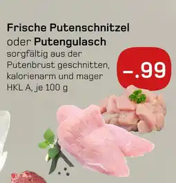 boni Center Frische putenschnitzel oder putengulasch Angebot