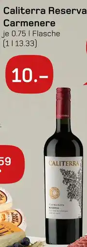 boni Center Caliterra reserva carmenere Angebot