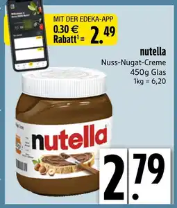 Edeka Nutella nuss-nugat-creme Angebot