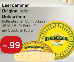 akzenta Leerdammer original oder delacrème Angebot