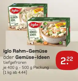 boni Center Iglo rahm-gemüse oder gemüse-ideen Angebot