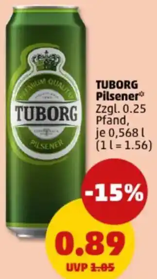 PENNY TUBORG Pilsener Angebot